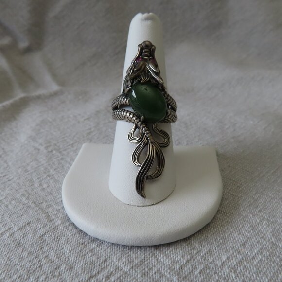 Jade Dragon ring - Picture 3 of 4
